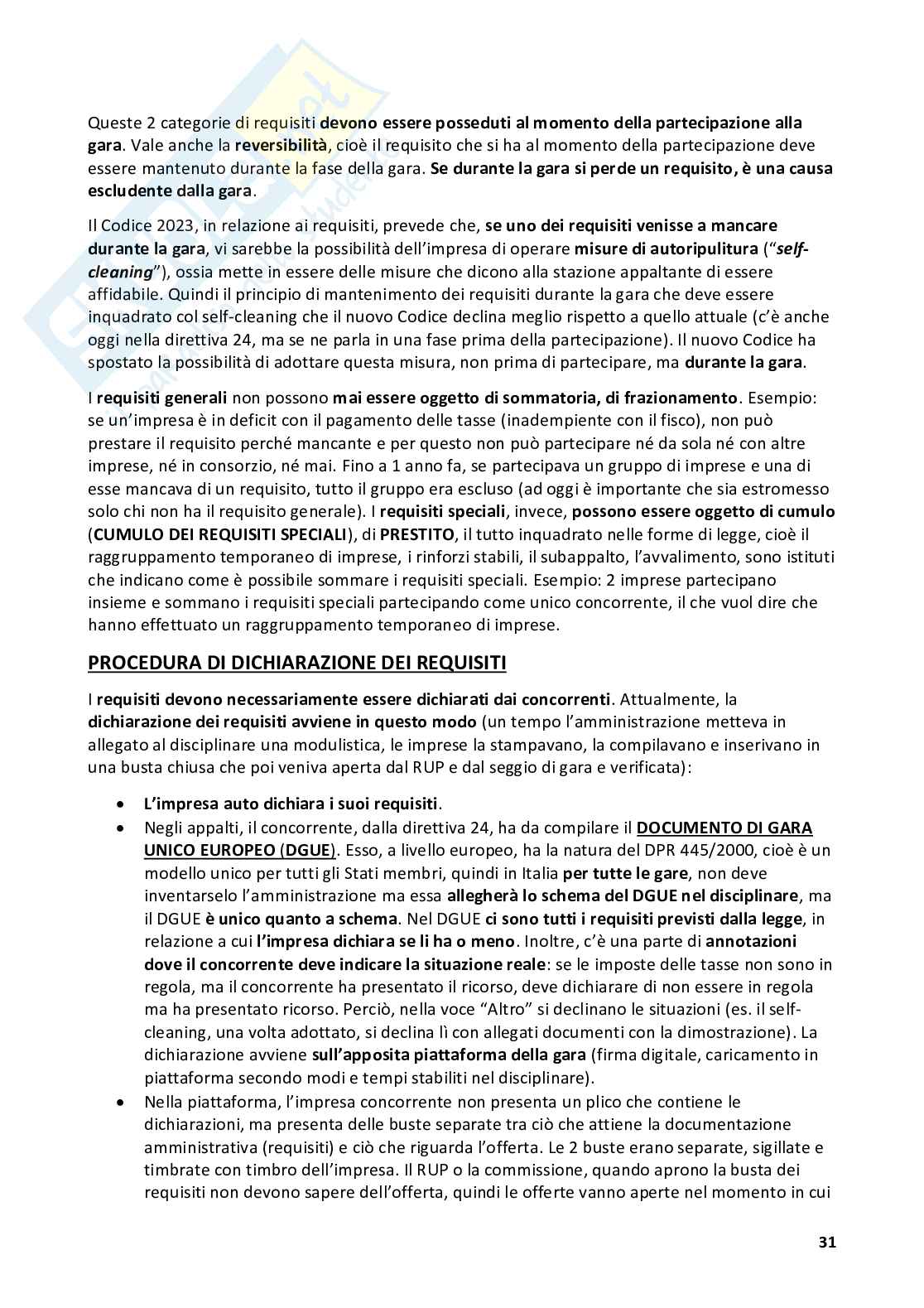 Appunti Legislazione delle opere pubbliche Pag. 31