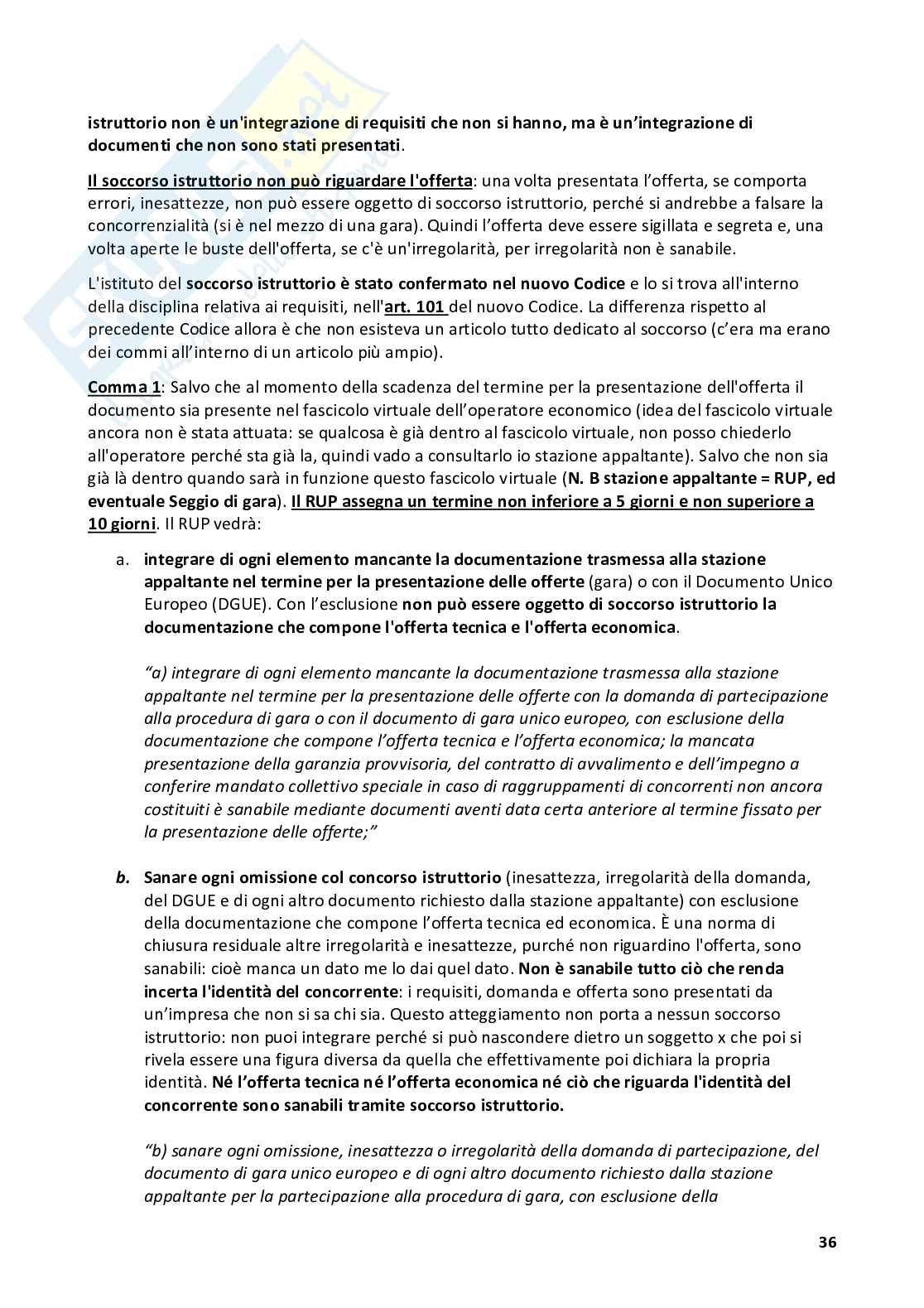 Appunti Legislazione delle opere pubbliche Pag. 36