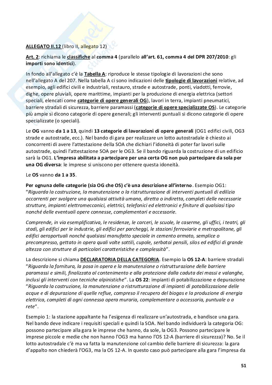 Appunti Legislazione delle opere pubbliche Pag. 51