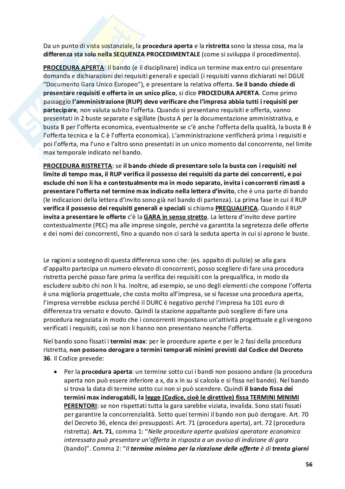 Appunti Legislazione delle opere pubbliche Pag. 56