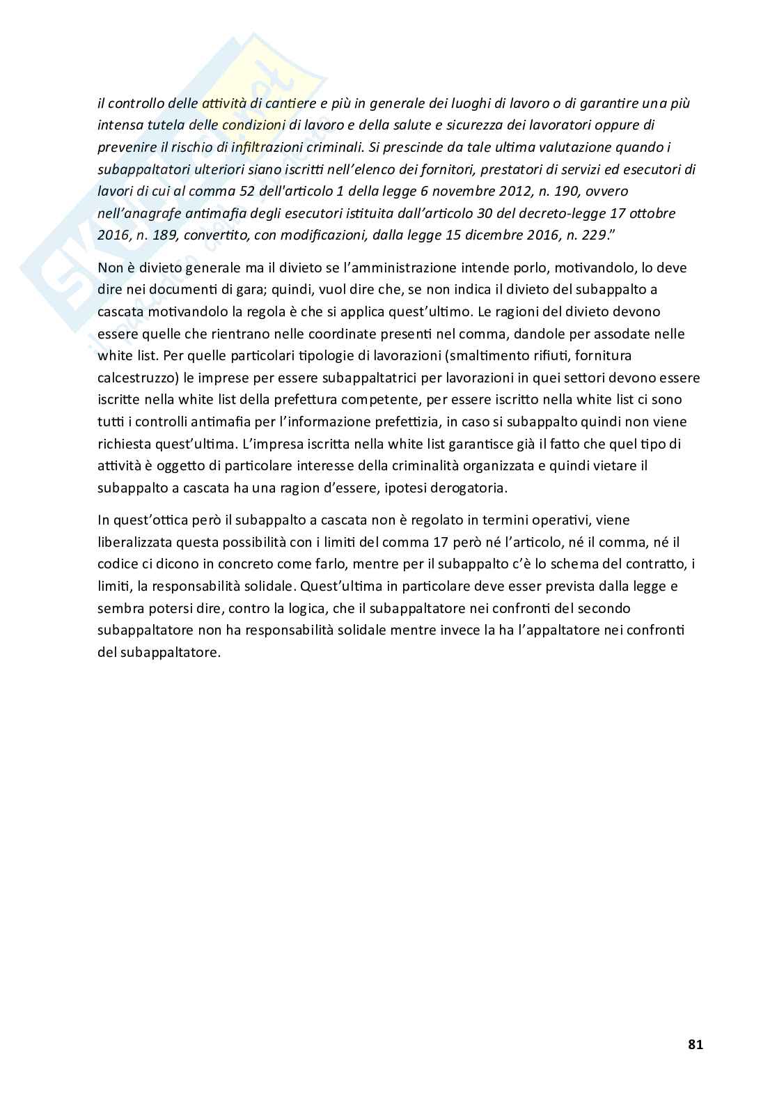 Appunti Legislazione delle opere pubbliche Pag. 81