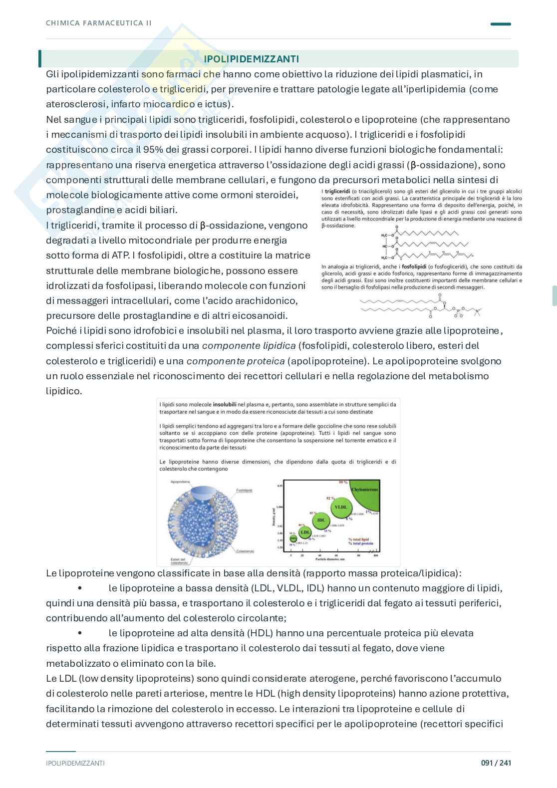 Chimica farmaceutica e tossicologica 2 – Seconda parte, 2025/2026 Pag. 1