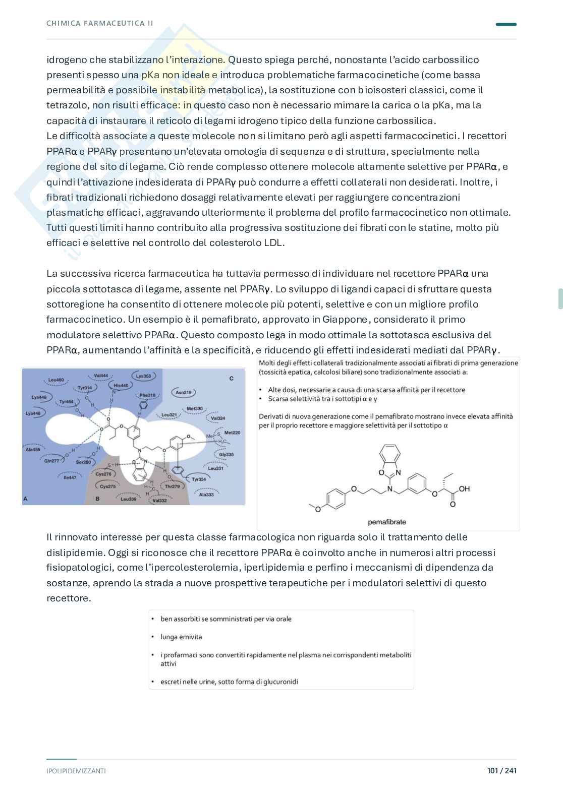 Chimica farmaceutica e tossicologica 2 – Seconda parte, 2025/2026 Pag. 11