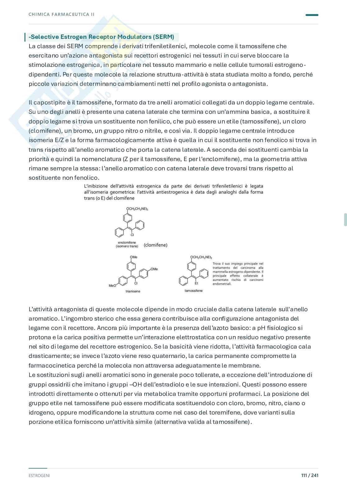 Chimica farmaceutica e tossicologica 2 – Seconda parte, 2025/2026 Pag. 21
