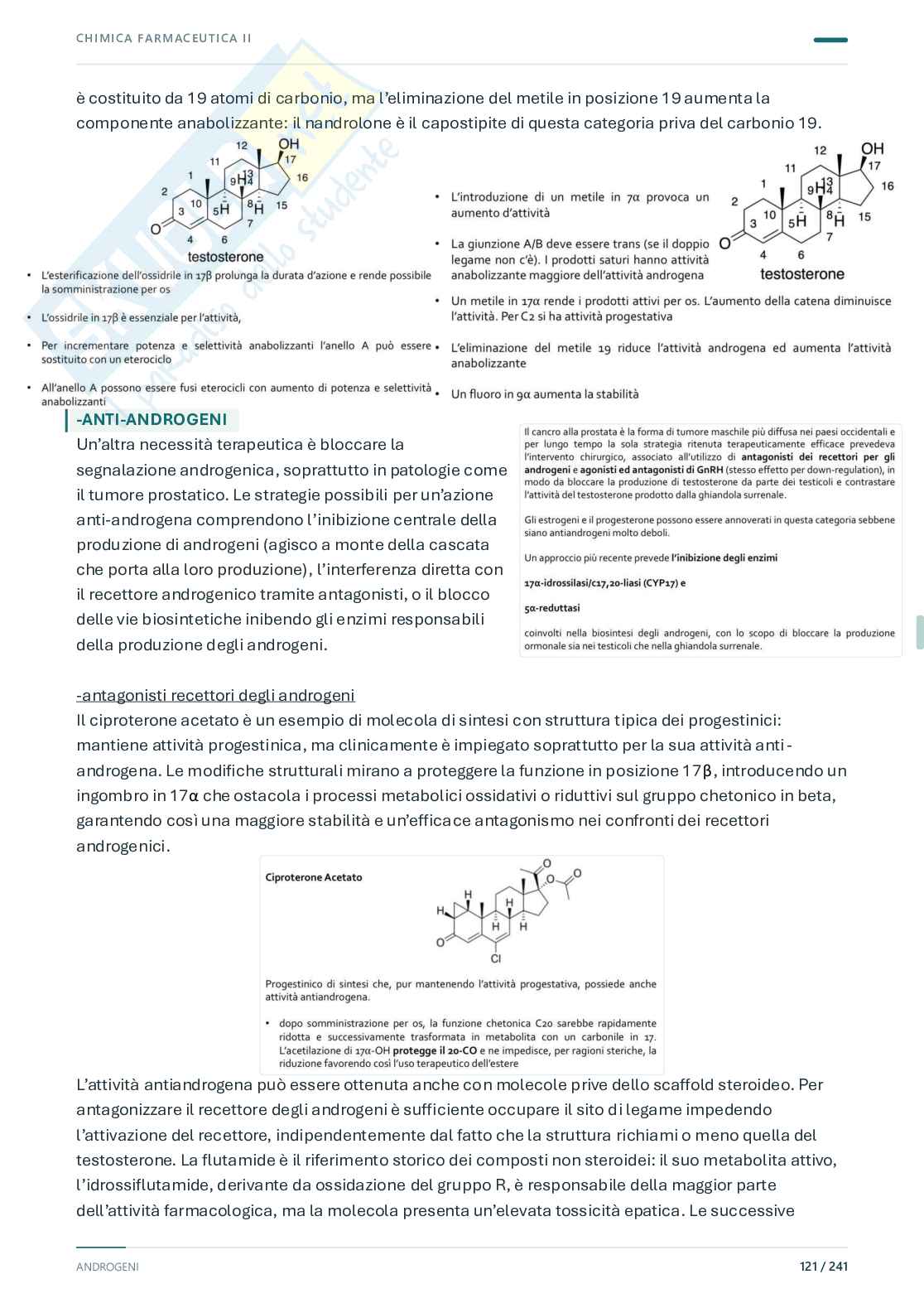 Chimica farmaceutica e tossicologica 2 – Seconda parte, 2025/2026 Pag. 31