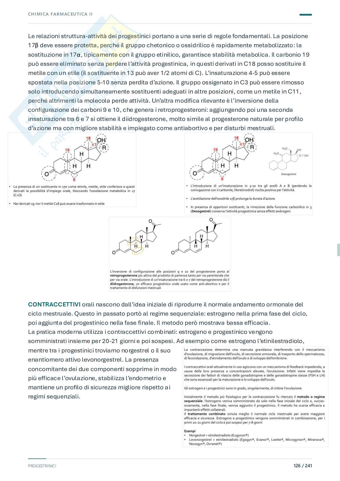 Chimica farmaceutica e tossicologica 2 – Seconda parte, 2025/2026 Pag. 36