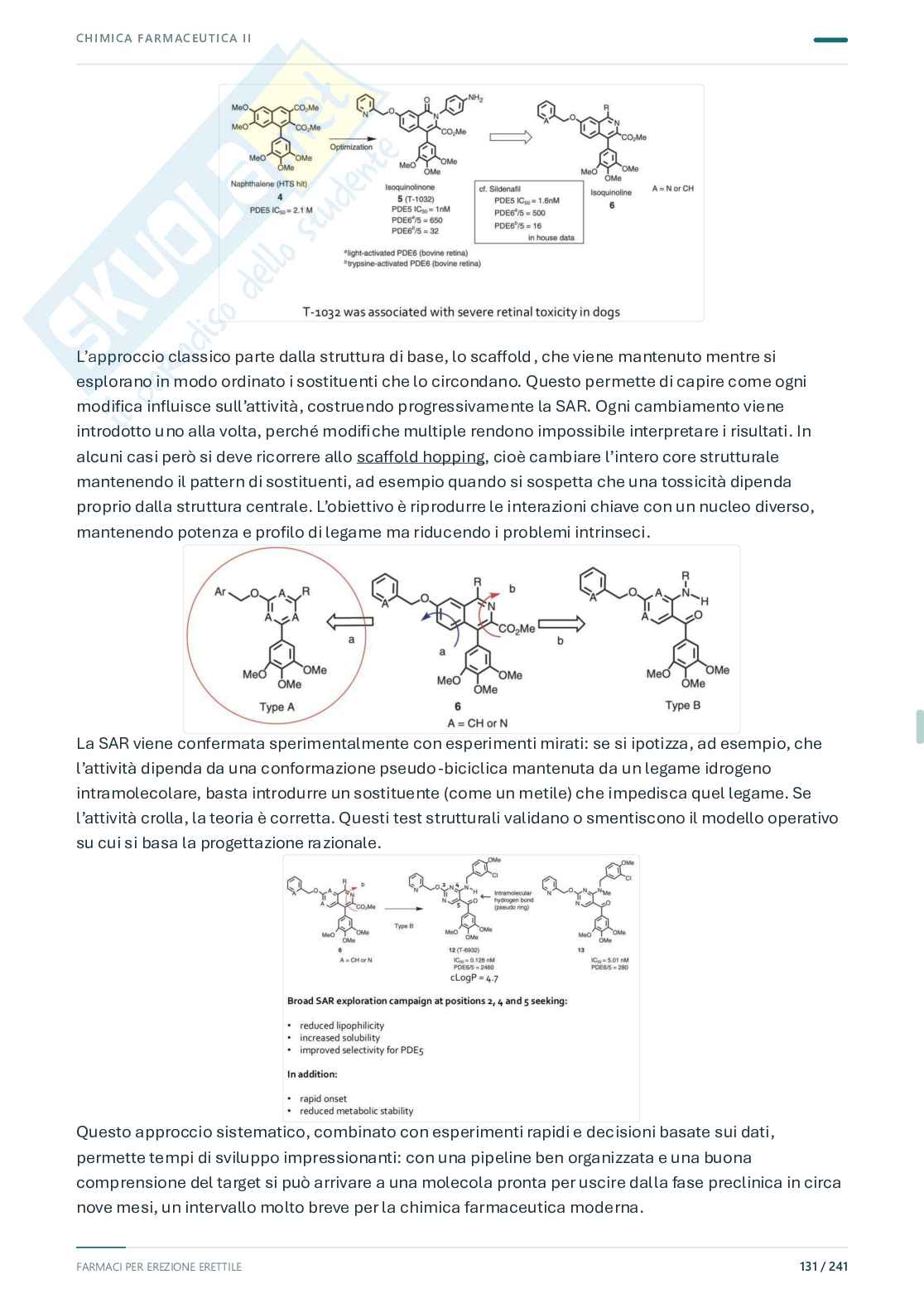 Chimica farmaceutica e tossicologica 2 – Seconda parte, 2025/2026 Pag. 41