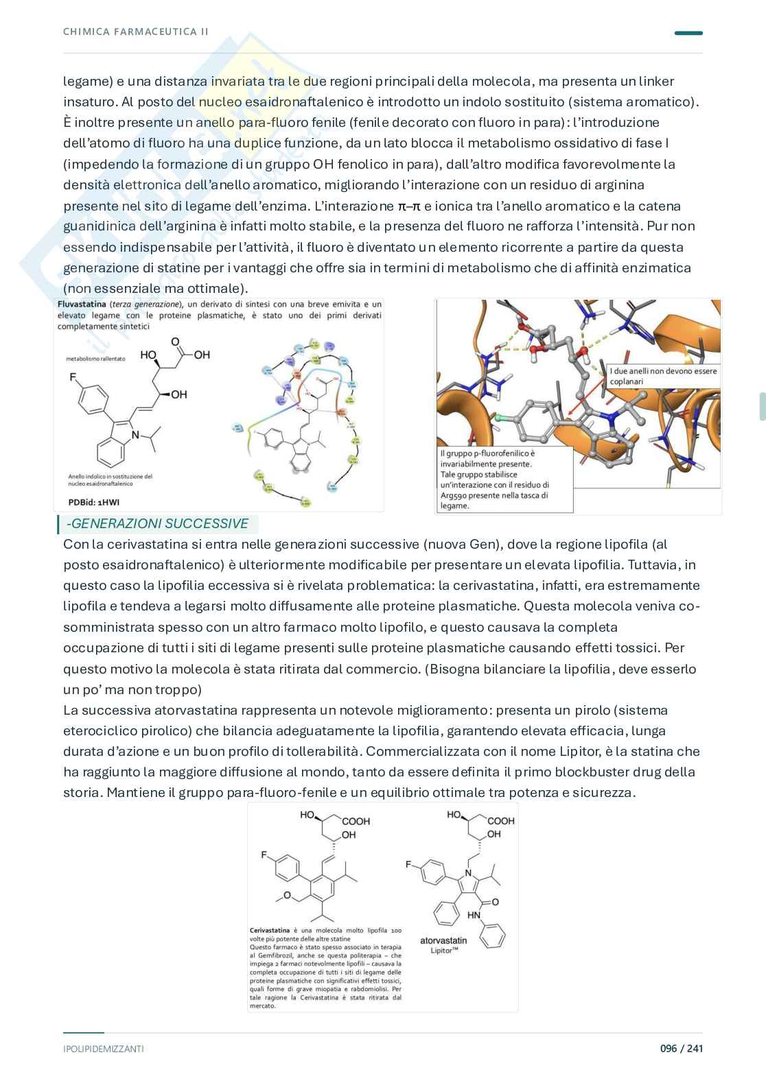 Chimica farmaceutica e tossicologica 2 – Seconda parte, 2025/2026 Pag. 6