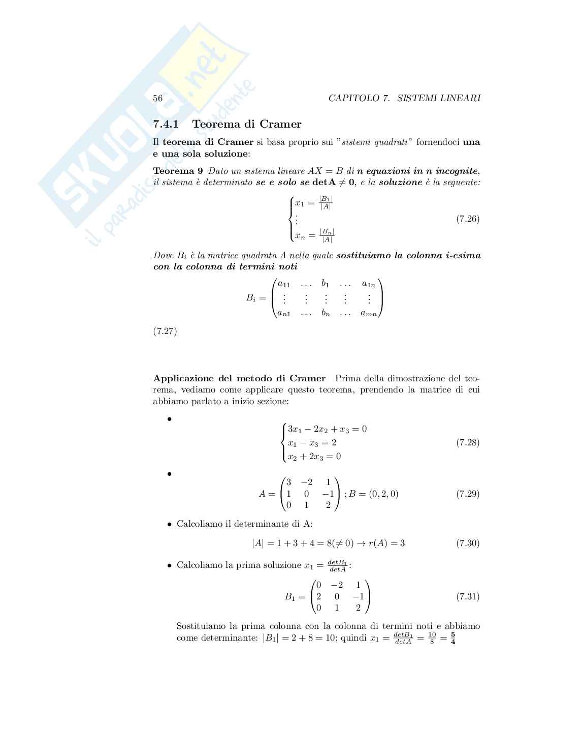Algebra e geometria Pag. 56