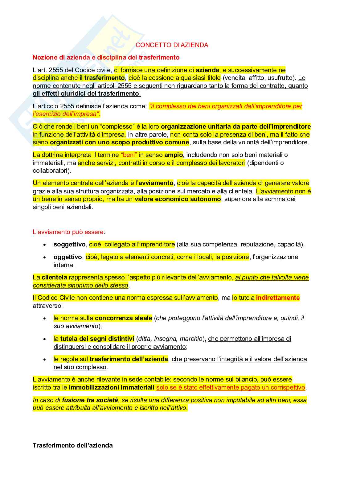 Appunti lezioni Diritto commerciale Pag. 16