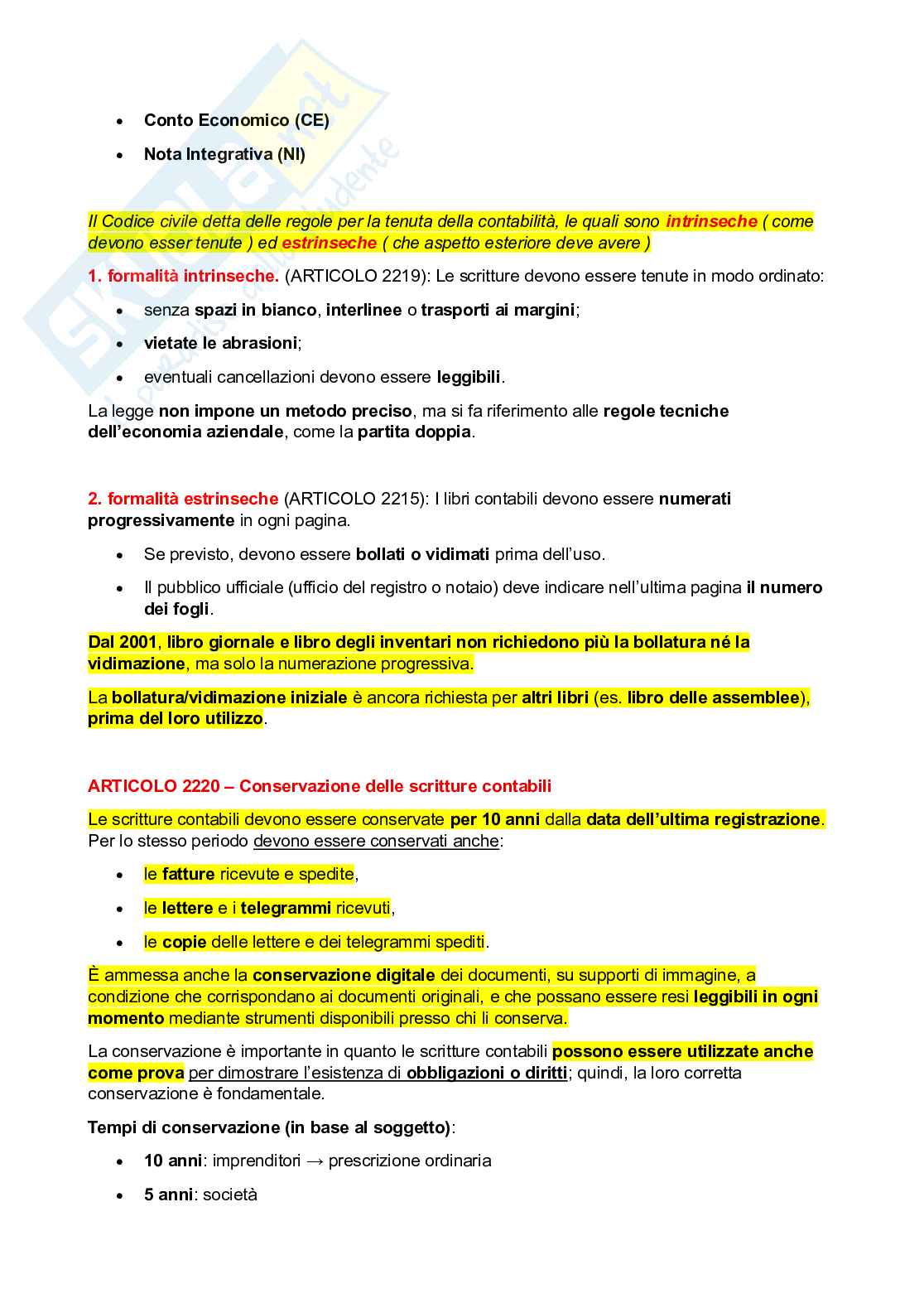 Appunti lezioni Diritto commerciale Pag. 6