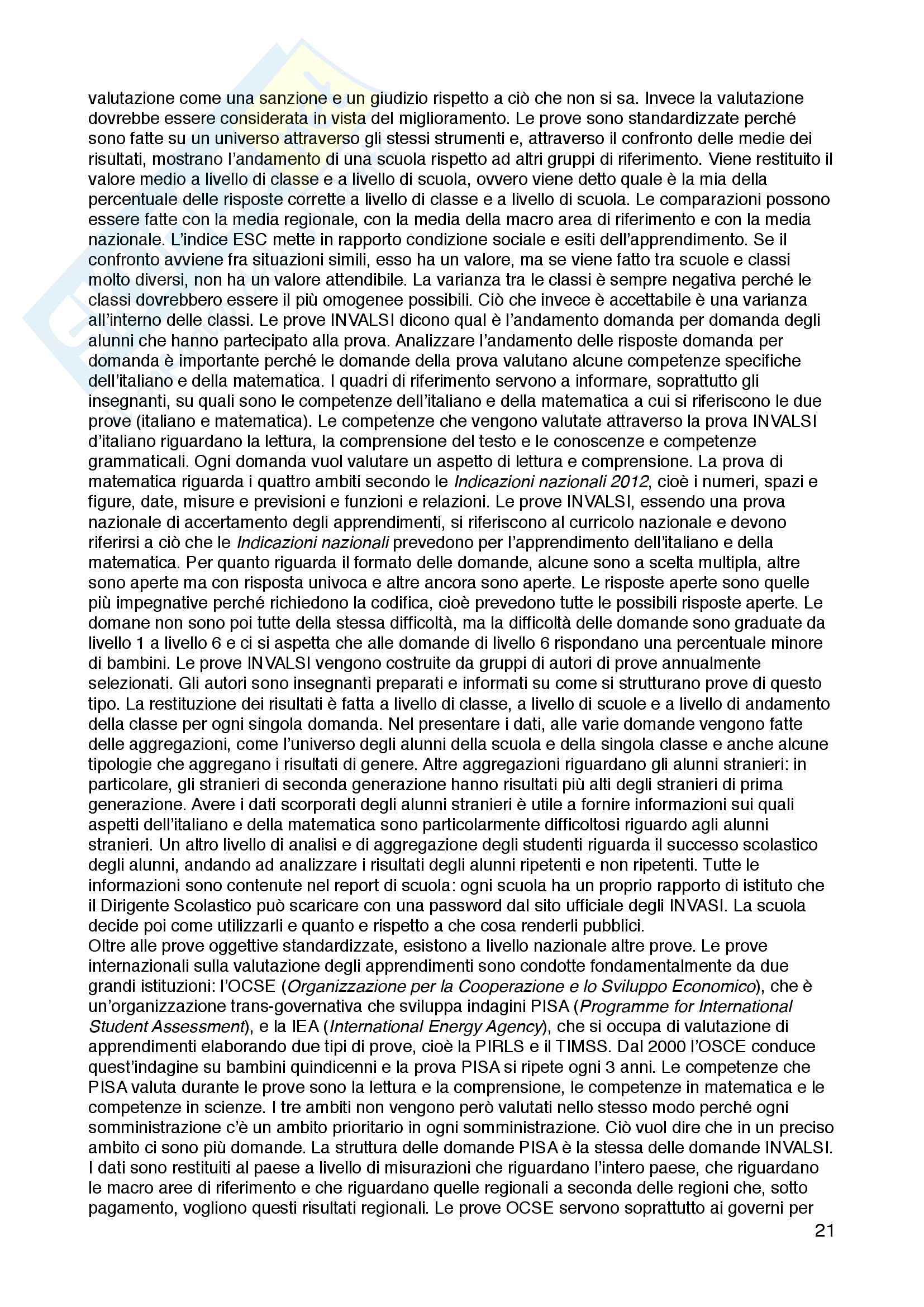 Appunti di teorie e metodi di progettazione e di valutazione scolastica, Teorie e metodi di progettazione e di valutazione scolastica, Davide Capperucci Pag. 21