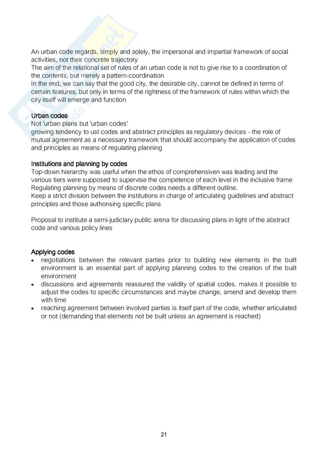 Appunti Planning theory - Seconda parte Pag. 21