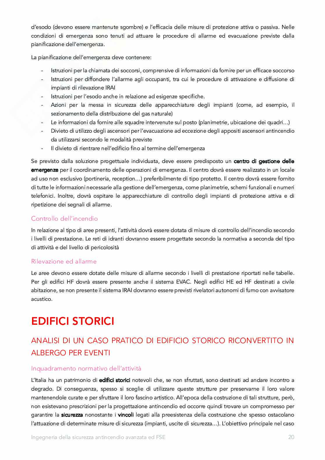 Appunti Ingegneria della sicurezza antincendio avanzata ed FSE Pag. 21