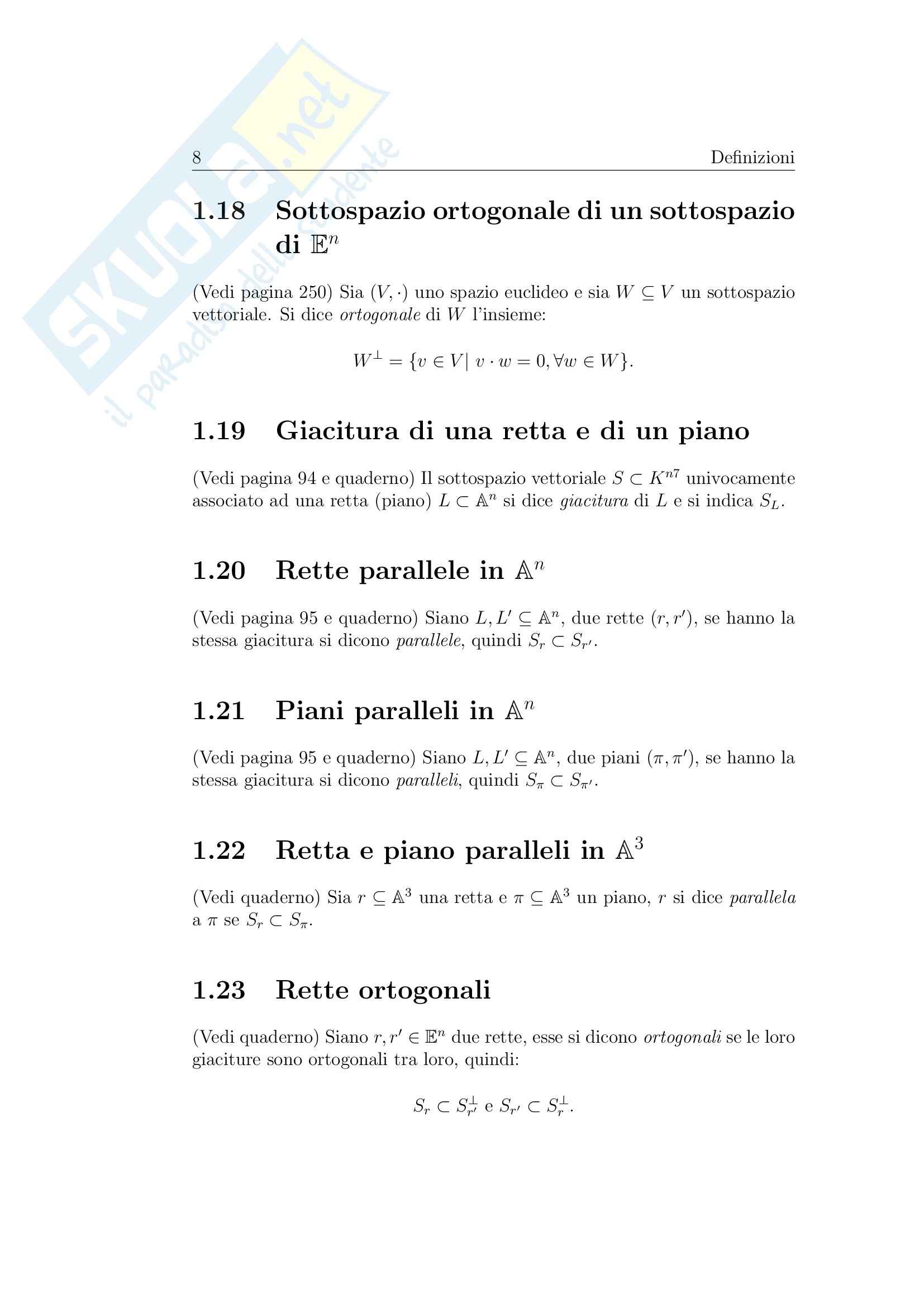Matematica - Esercizi vari Pag. 11