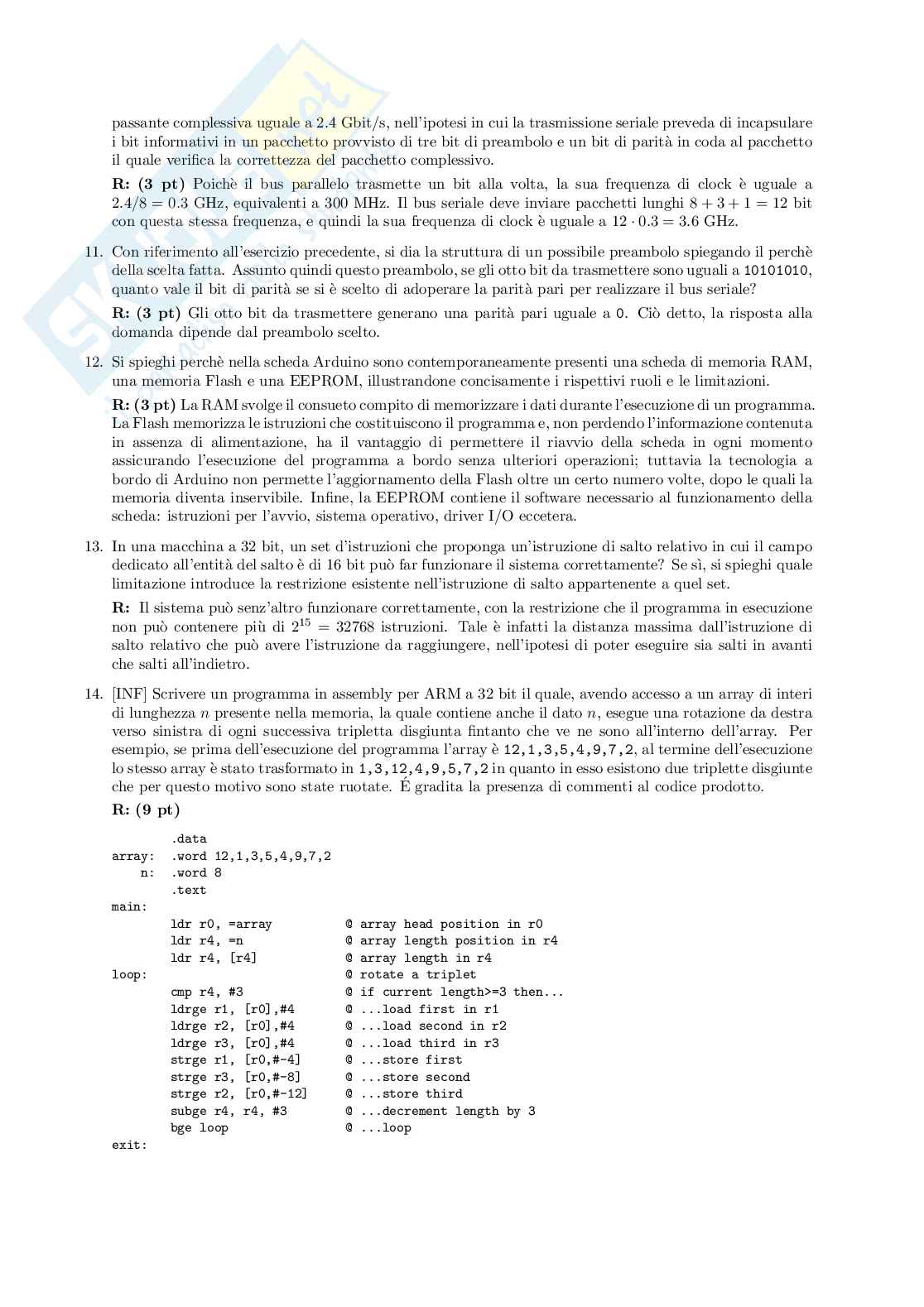 Prove svolte di Architettura dei calcolatori Pag. 6