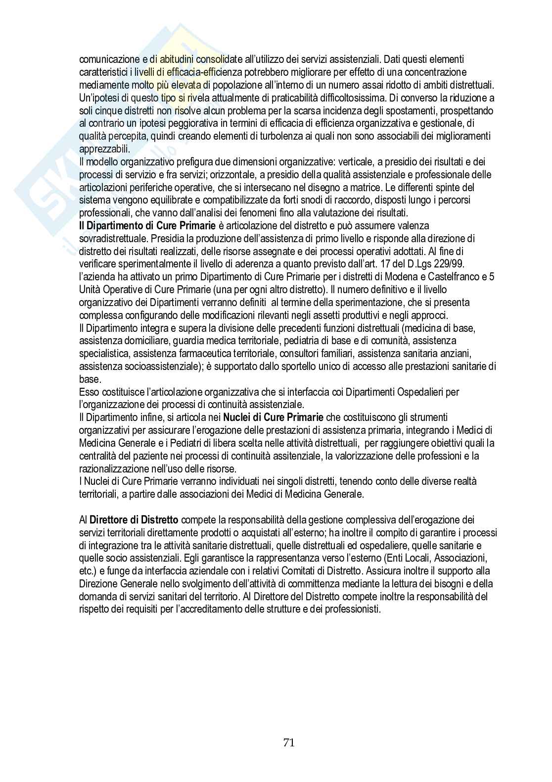 Tesina progetto sperimentale Stili di comando e clima lavorativo Pag. 71