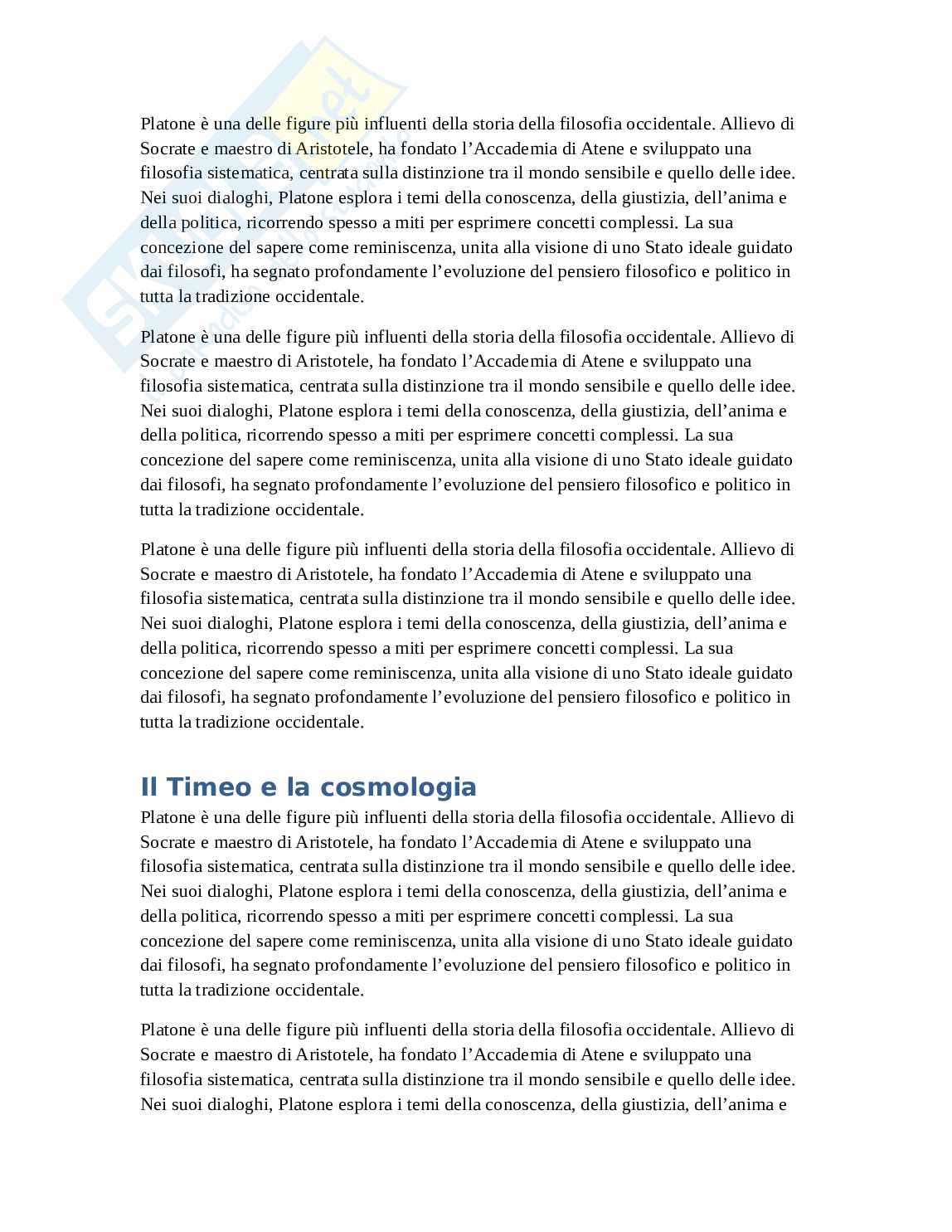 Platone - pensiero e opere - completo Pag. 36