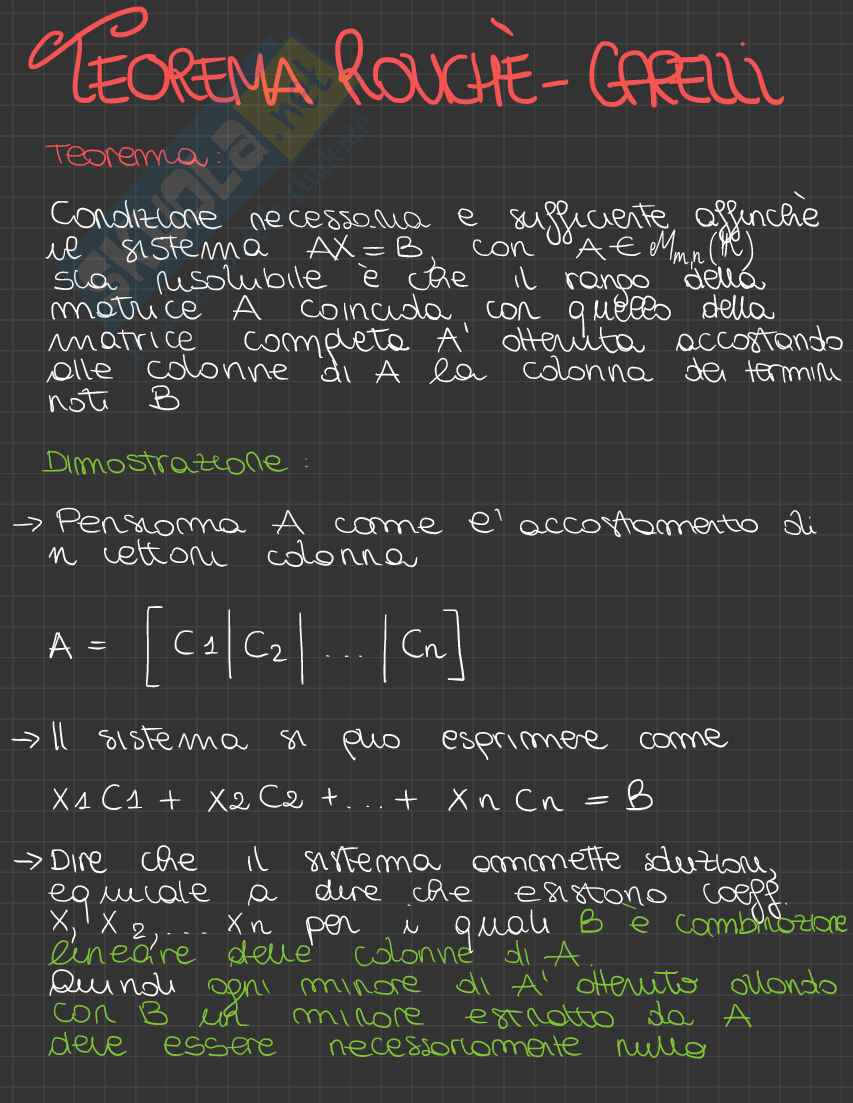 Cambiamento Di Base Algebra Lineare