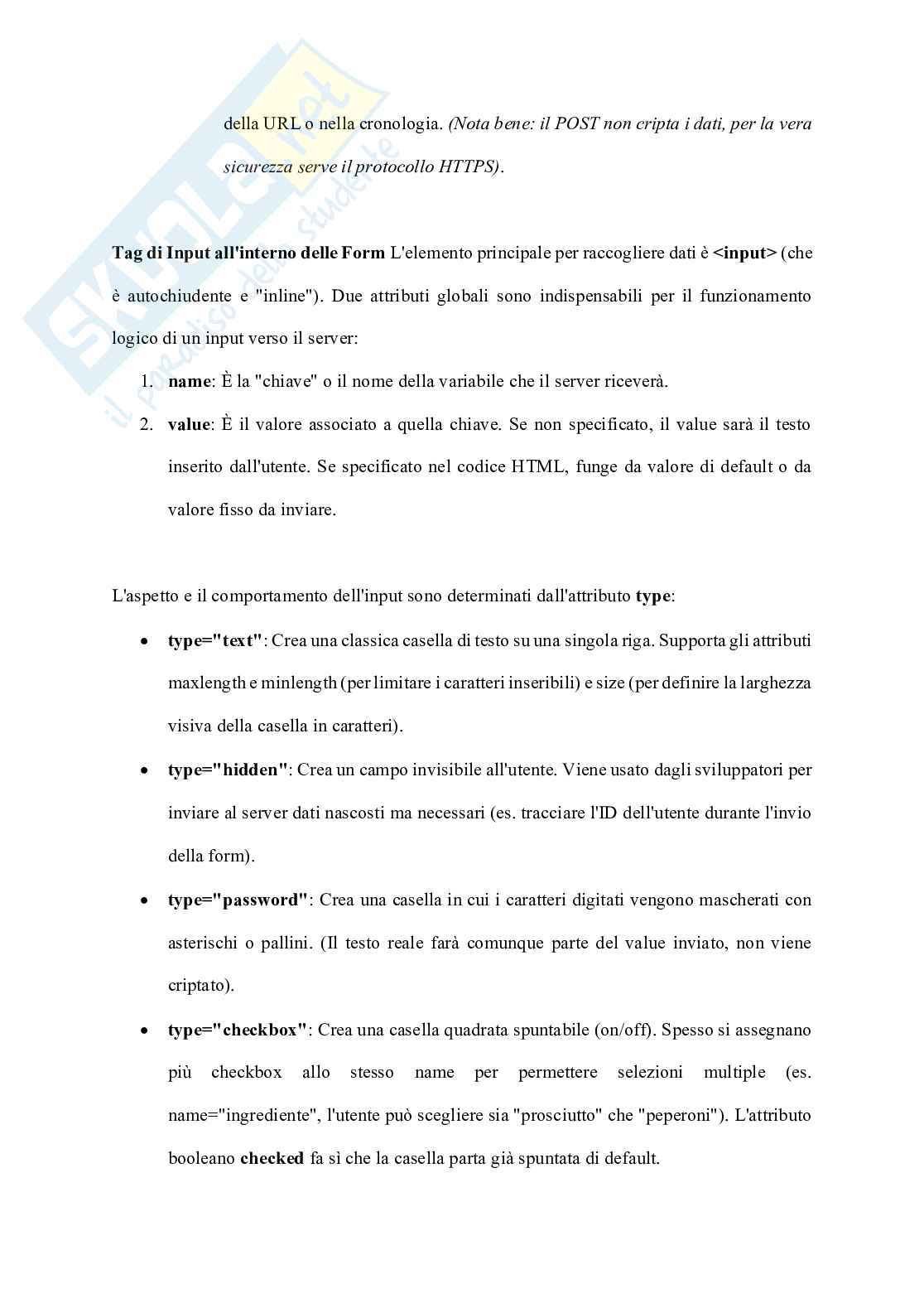 Appunti e codice: Tecnologie e Sistemi Web, 2025/26 Pag. 11