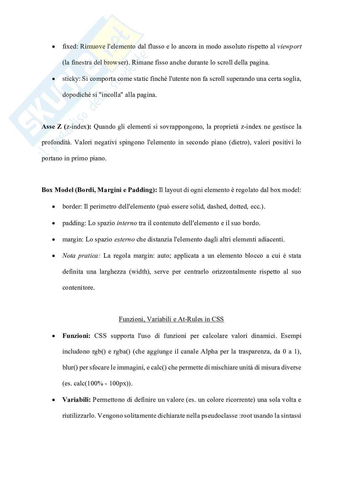 Appunti e codice: Tecnologie e Sistemi Web, 2025/26 Pag. 26