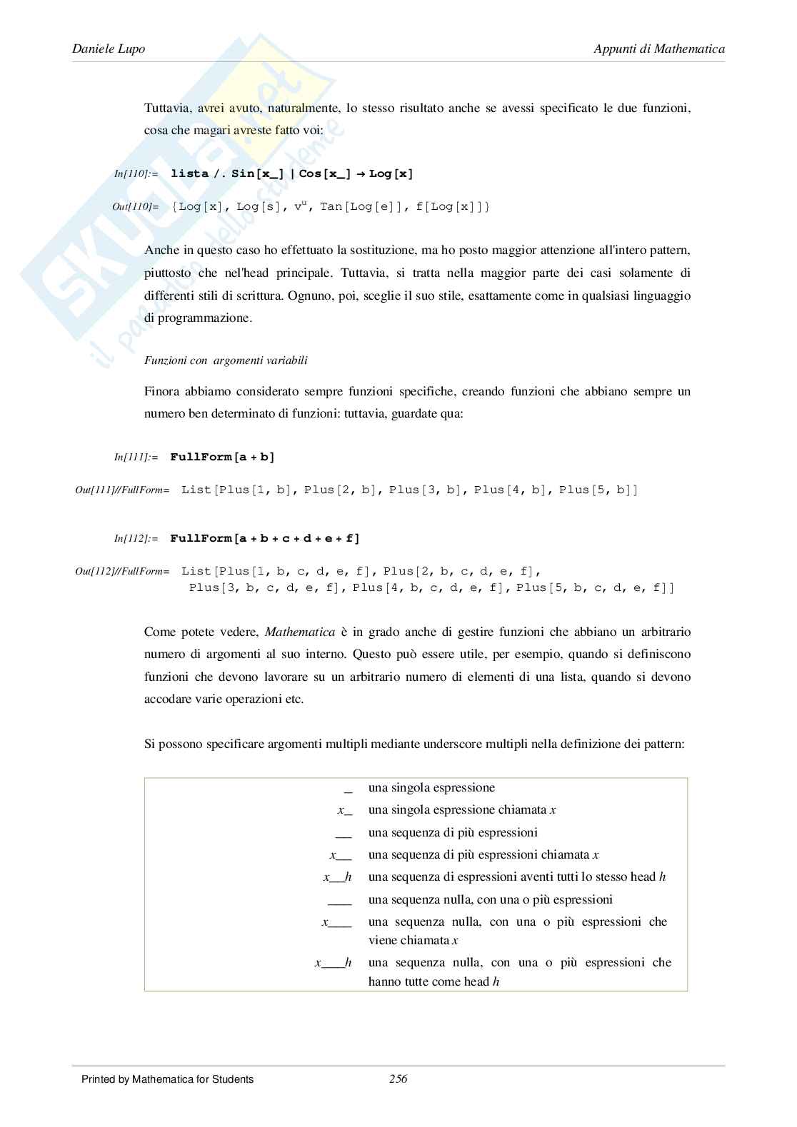 Manuale di Mathematica 09 Pag. 26