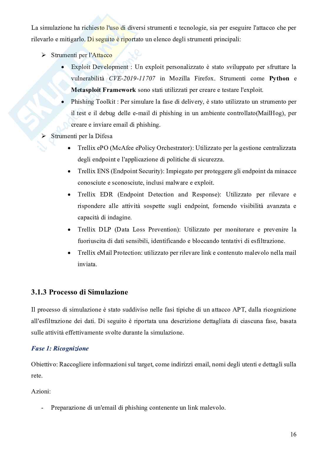 Come Rilevare e Fermare un  APT Attack: Simulazione Realistica, Analisi della CVE-2019-11707(Firefox) e Difesa con Trellix Pag. 21
