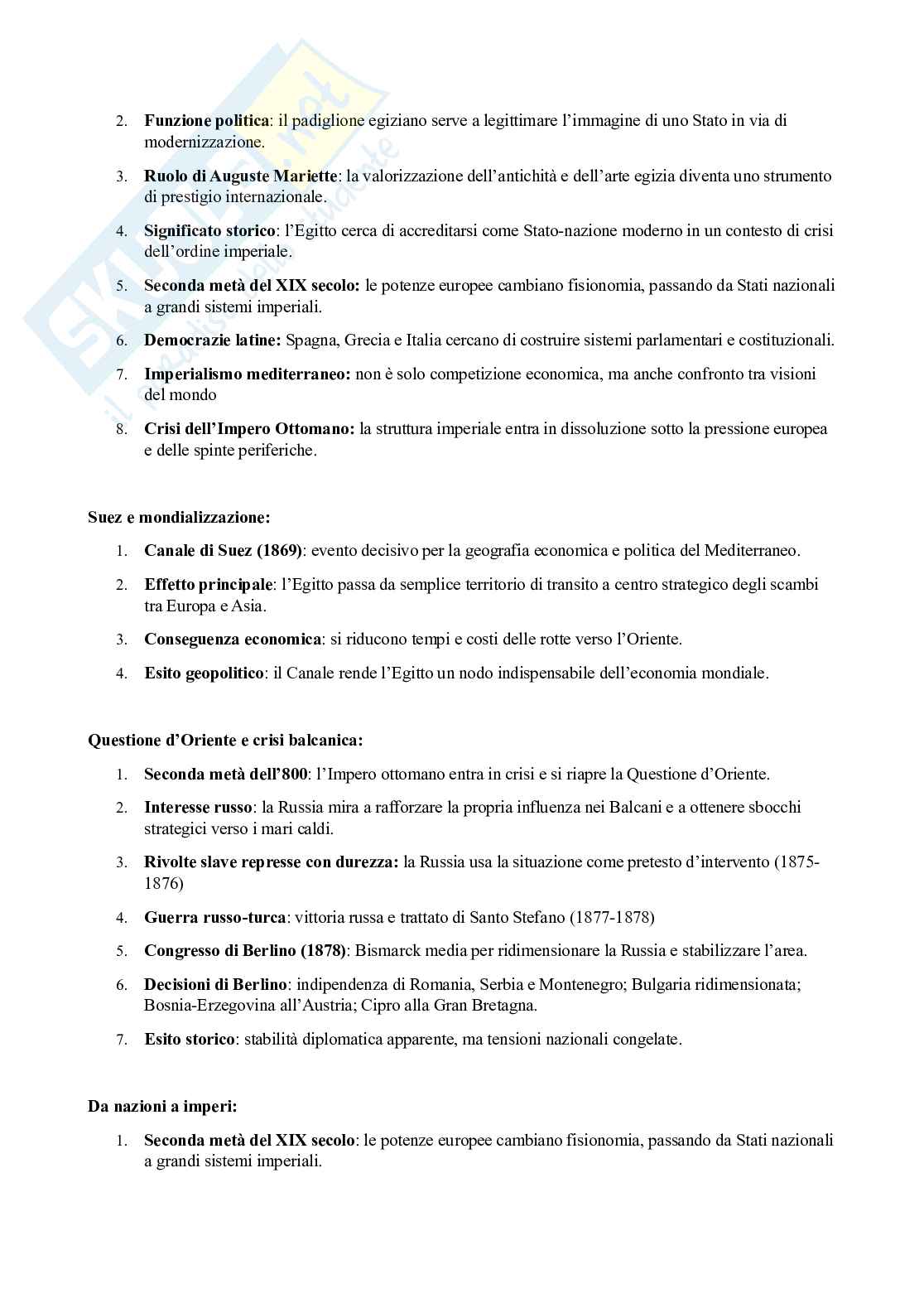 Schemi Storia contemporanea  Pag. 11