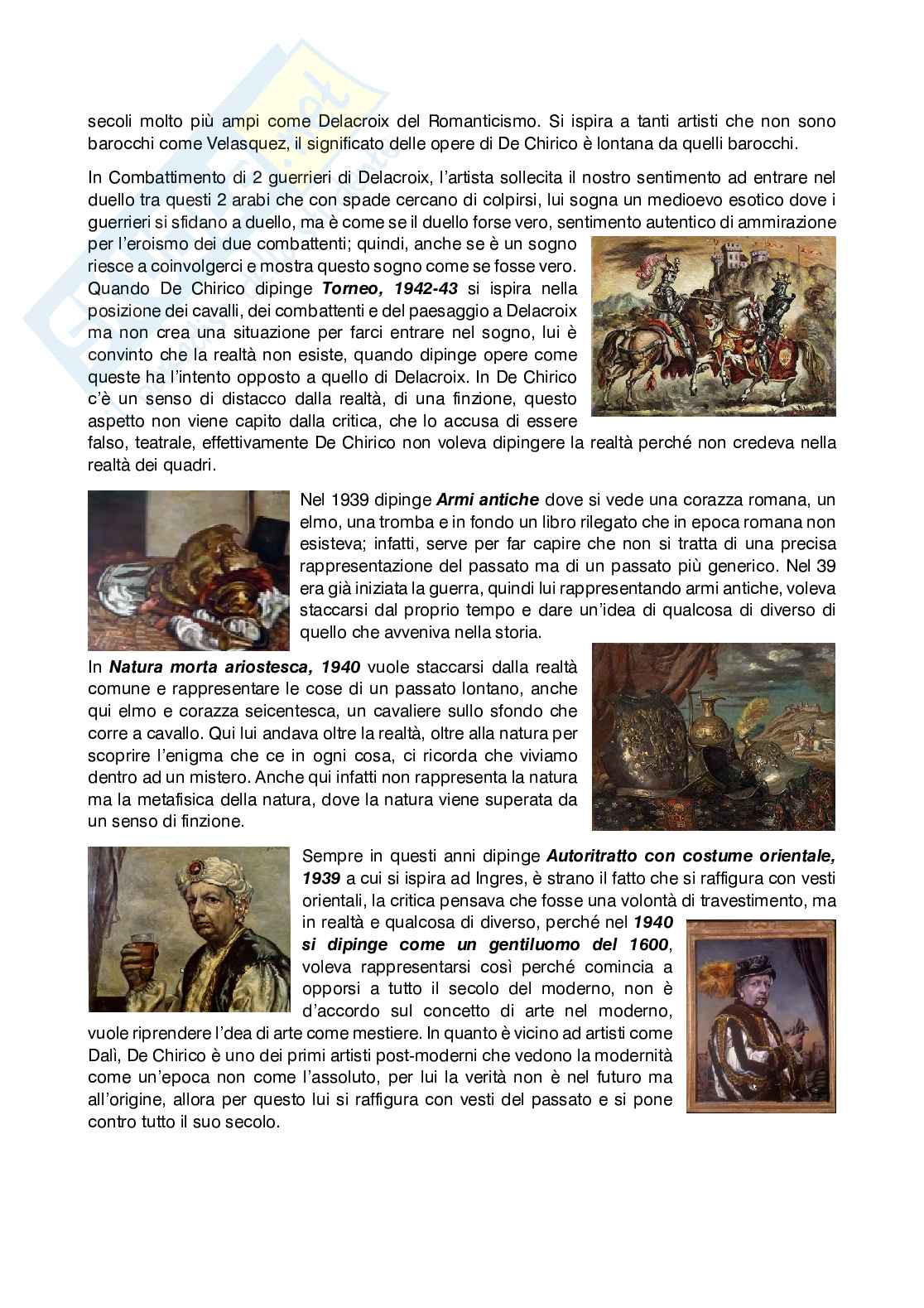 Appunti esame - Storia dell'arte contemporanea Pag. 16