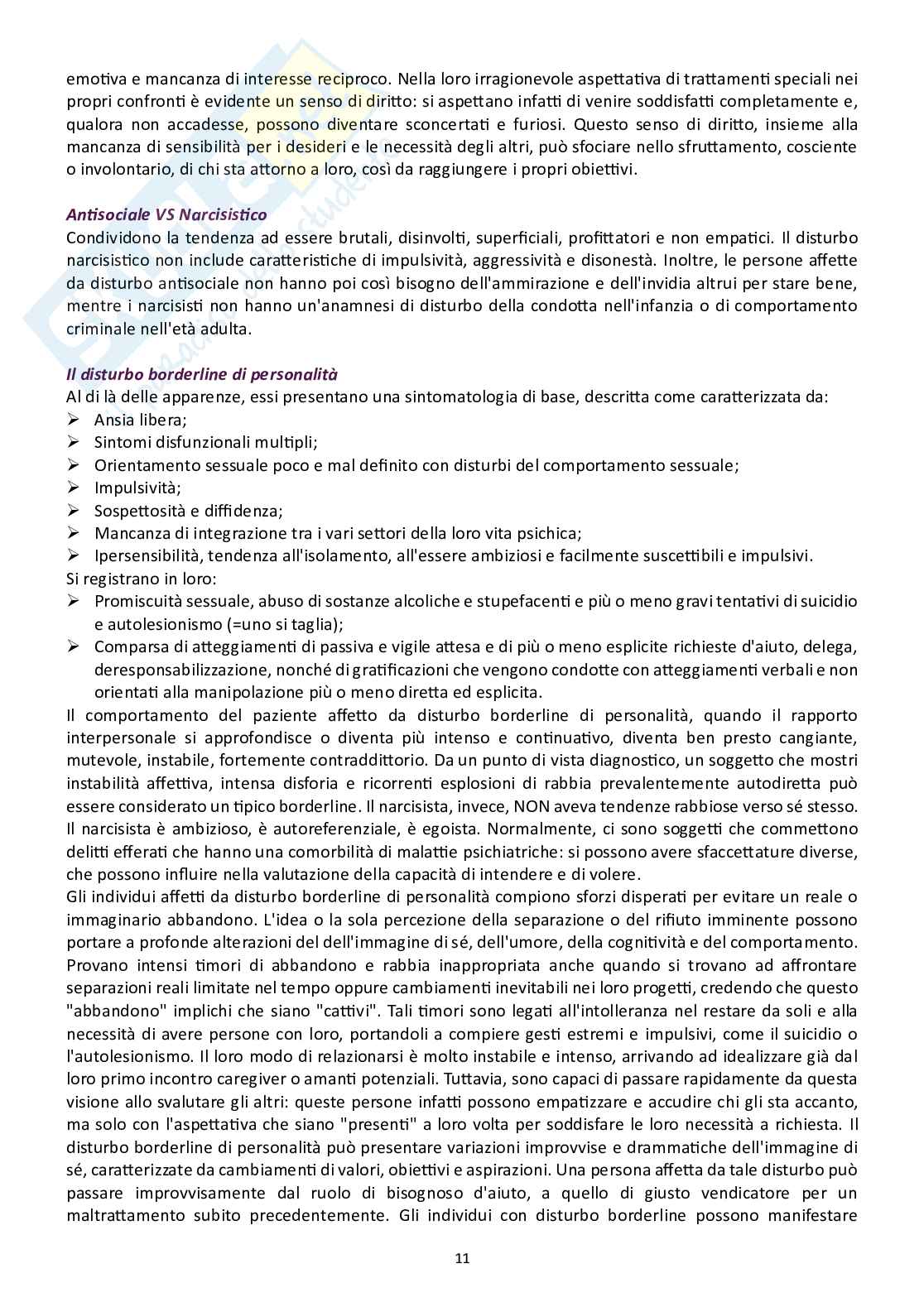 Appunti delle lezioni del corso di Medicina legale   Pag. 11