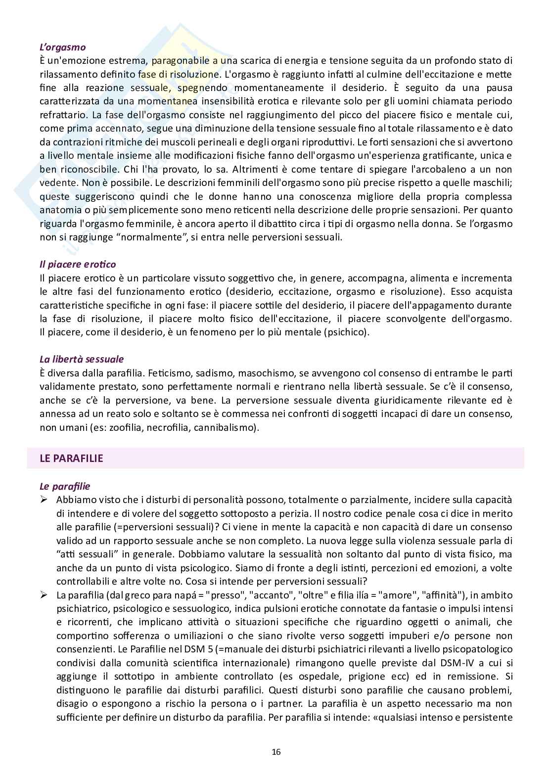 Appunti delle lezioni del corso di Medicina legale   Pag. 16