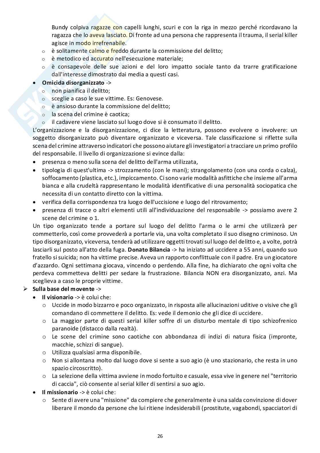Appunti delle lezioni del corso di Medicina legale   Pag. 26
