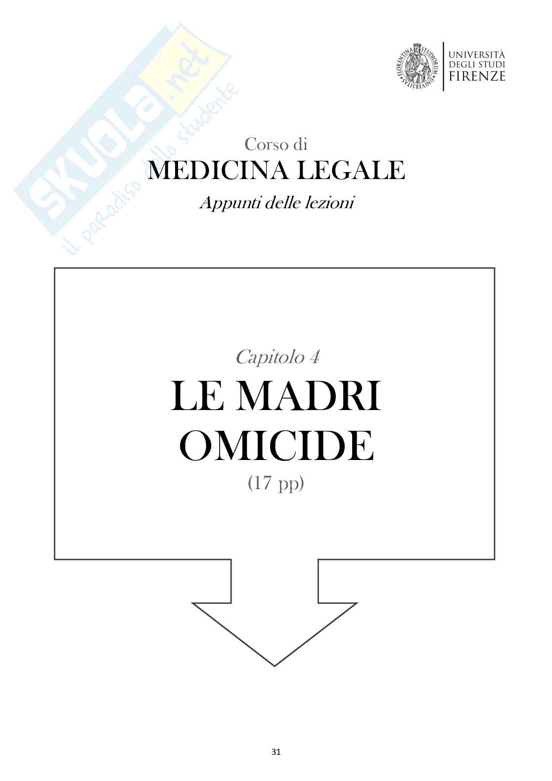 Appunti delle lezioni del corso di Medicina legale   Pag. 31
