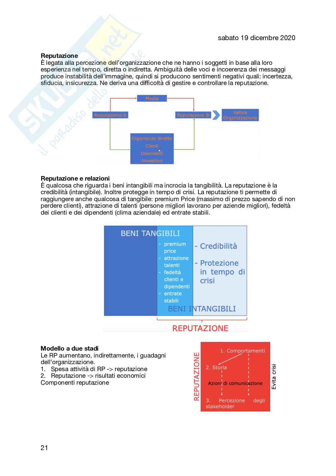 Appunti lezioni Teoria e tecnica delle relazioni pubbliche Pag. 21