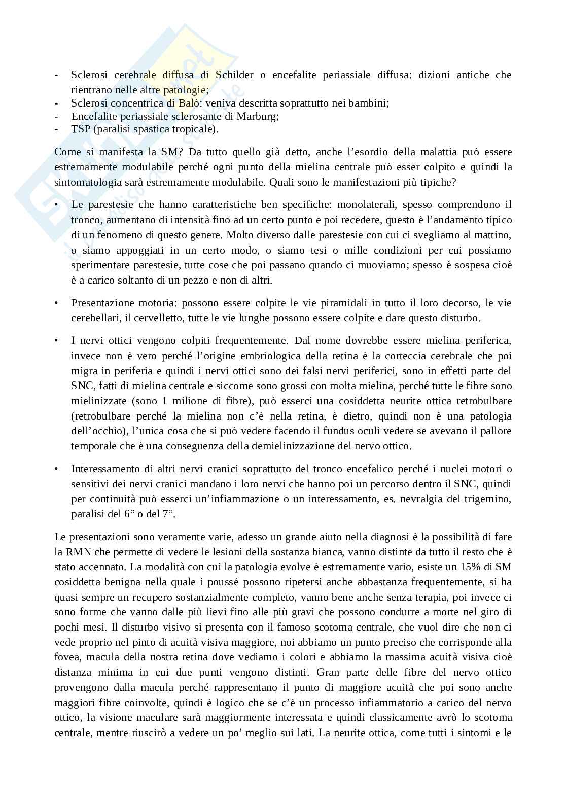 Lezioni di Neuropatologia Pag. 61