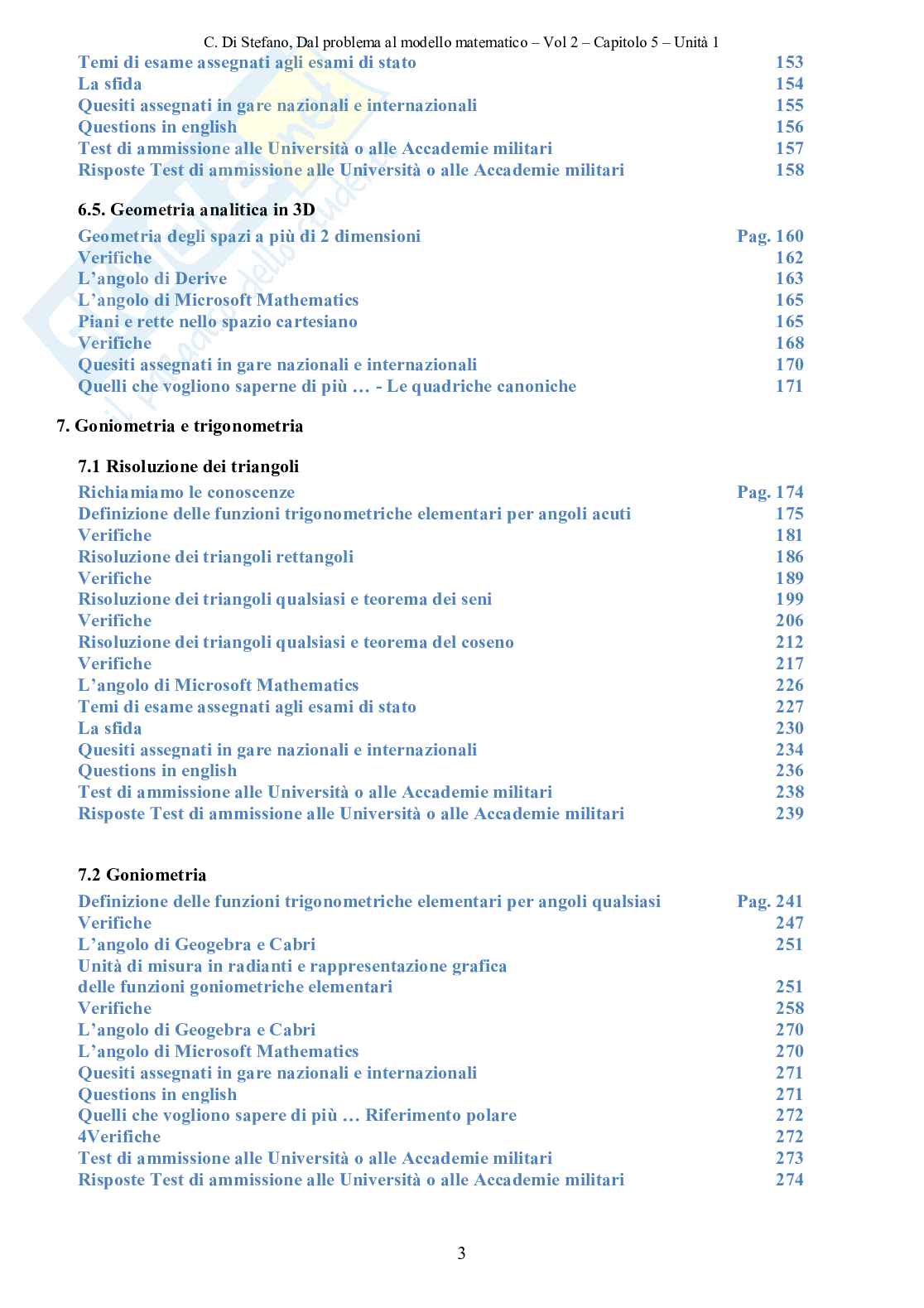 Dal problema al modello matematico 2 (ebook) Pag. 6