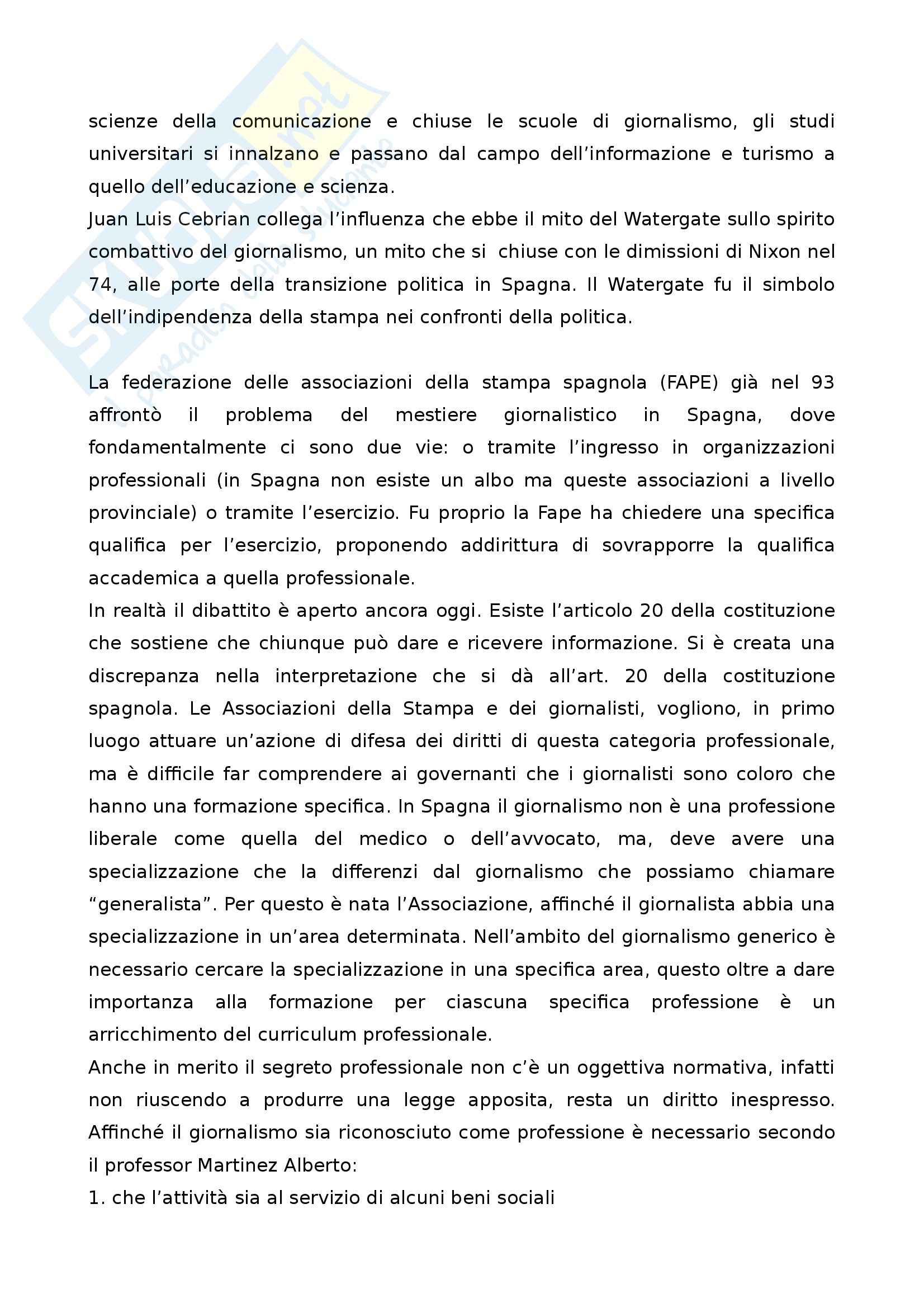 Riassunto esame Giornalismo digitale, prof. Antenore, libro consigliato Neogiornalismo, tra crisi e Rete, Morcellini Pag. 31