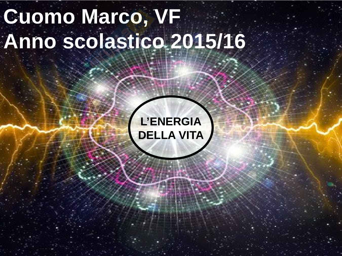 Energia della vita, tesina Pag. 31