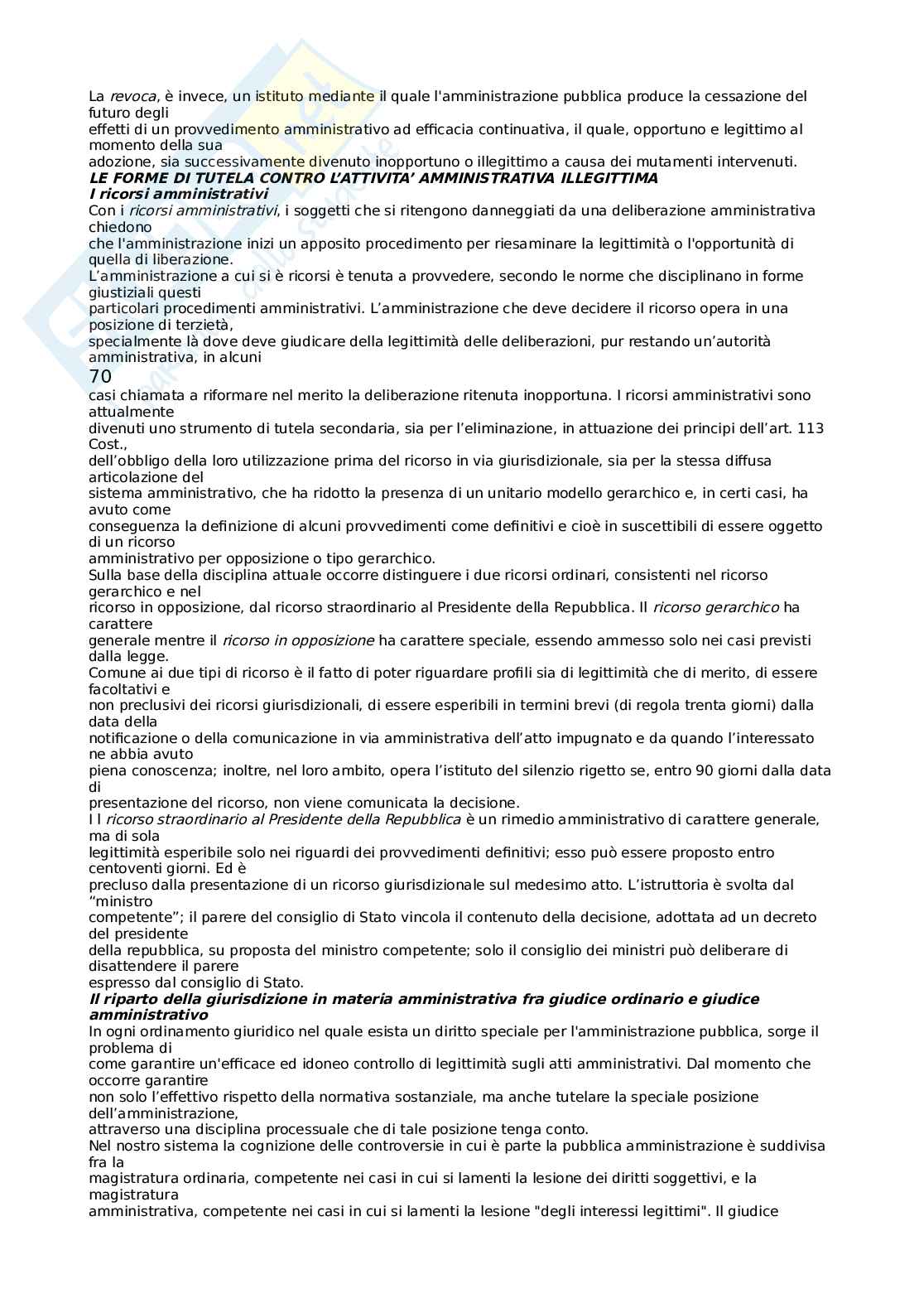 Riassunto esame Istituzioni di diritto pubblico, prof. Deffenu, libro consigliato Diritto Pubblico Pag. 76