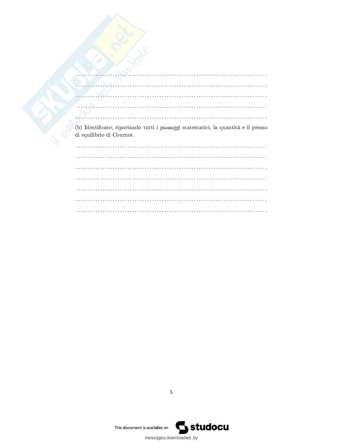 Prova di completamento  Pag. 6