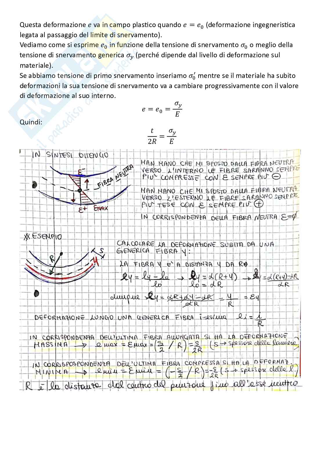 Tecnologie industriali, parte 9 - Piegatura Pag. 6