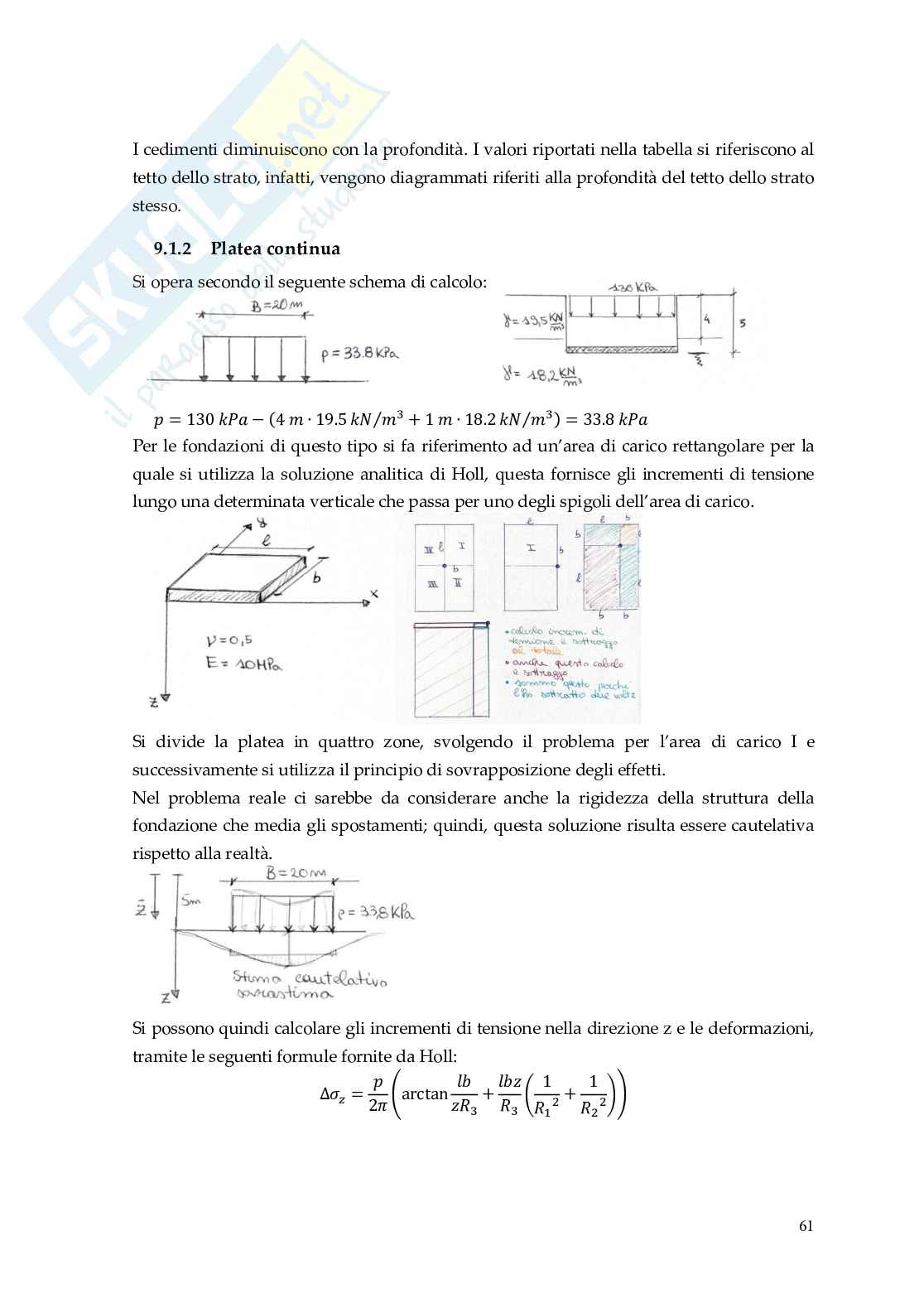 Relazione delle 10 esercitazione di Meccanica delle terre Pag. 61