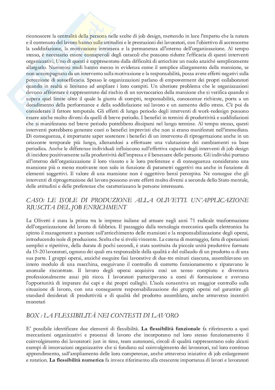 Appunti Gestione delle risorse umane Pag. 26