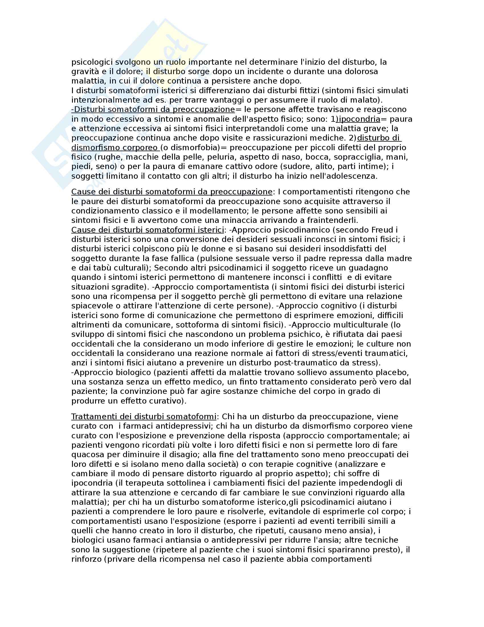 Riassunto esame Psicologia clinica Pag. 11