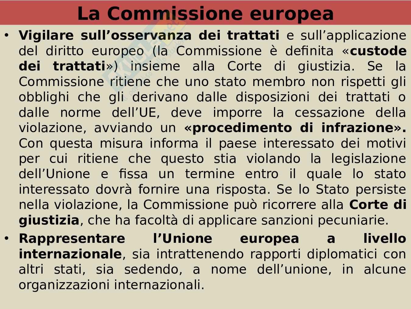Studio dei fondamenti di Diritto dell'Unione Europea  Pag. 36
