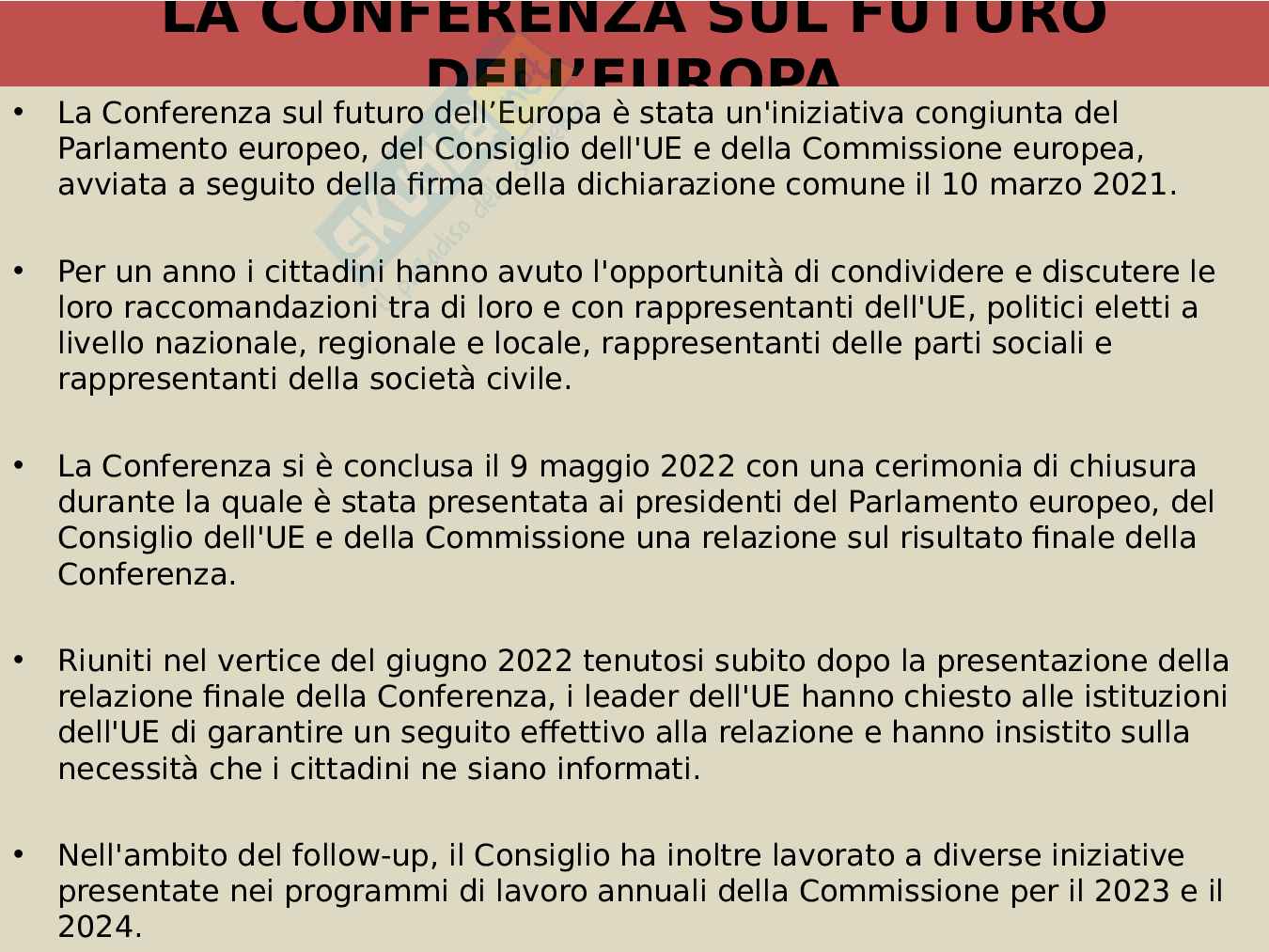 Studio dei fondamenti di Diritto dell'Unione Europea  Pag. 41