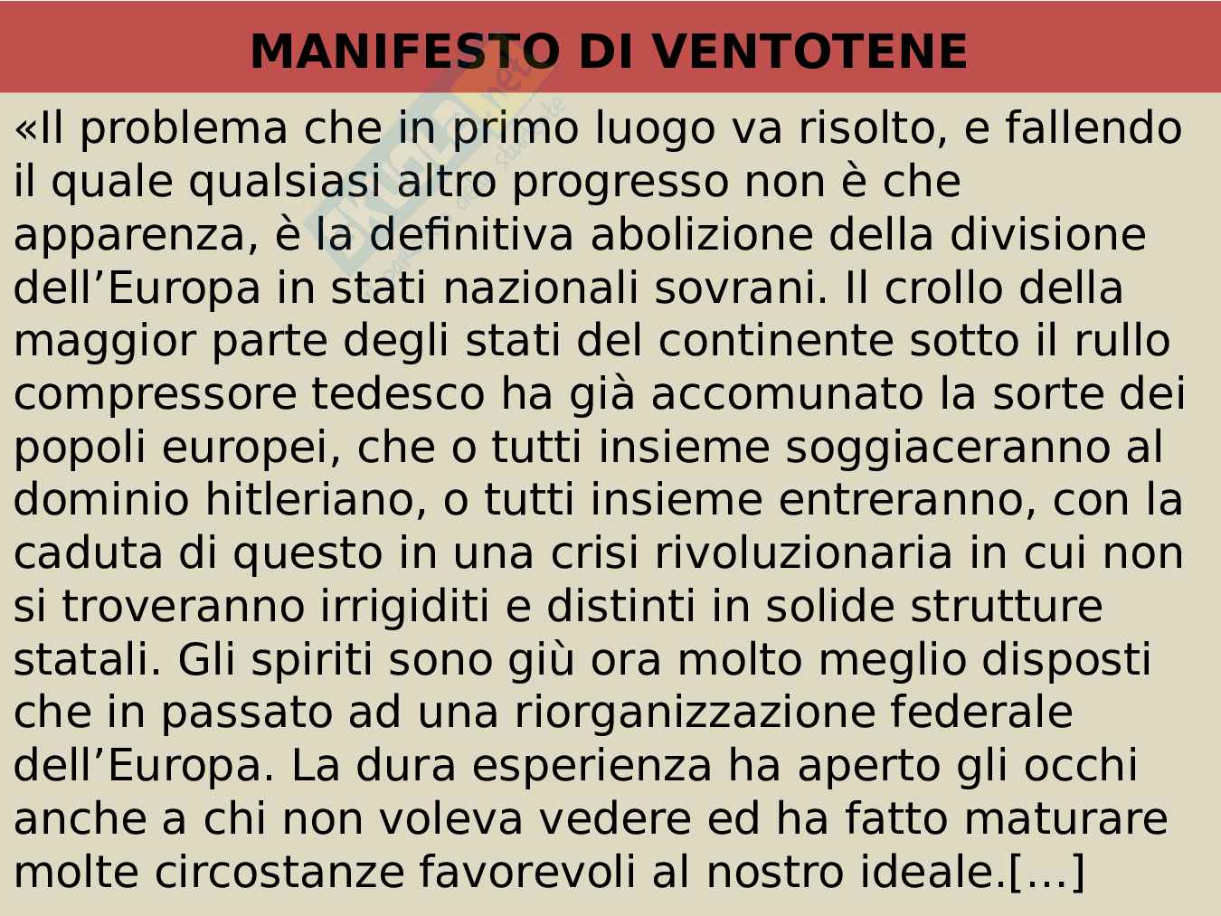 Studio dei fondamenti di Diritto dell'Unione Europea  Pag. 6