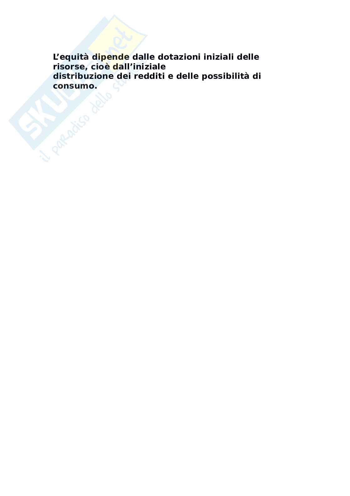 Efficienza dei mercati concorrenziali Pag. 6