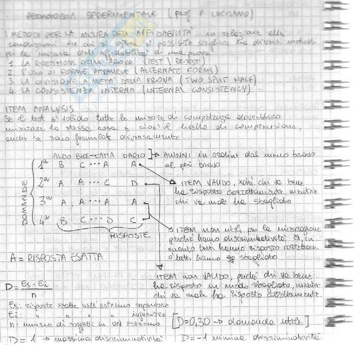 Scienza dell'educazione - Ricerca sperimentale Pag. 16