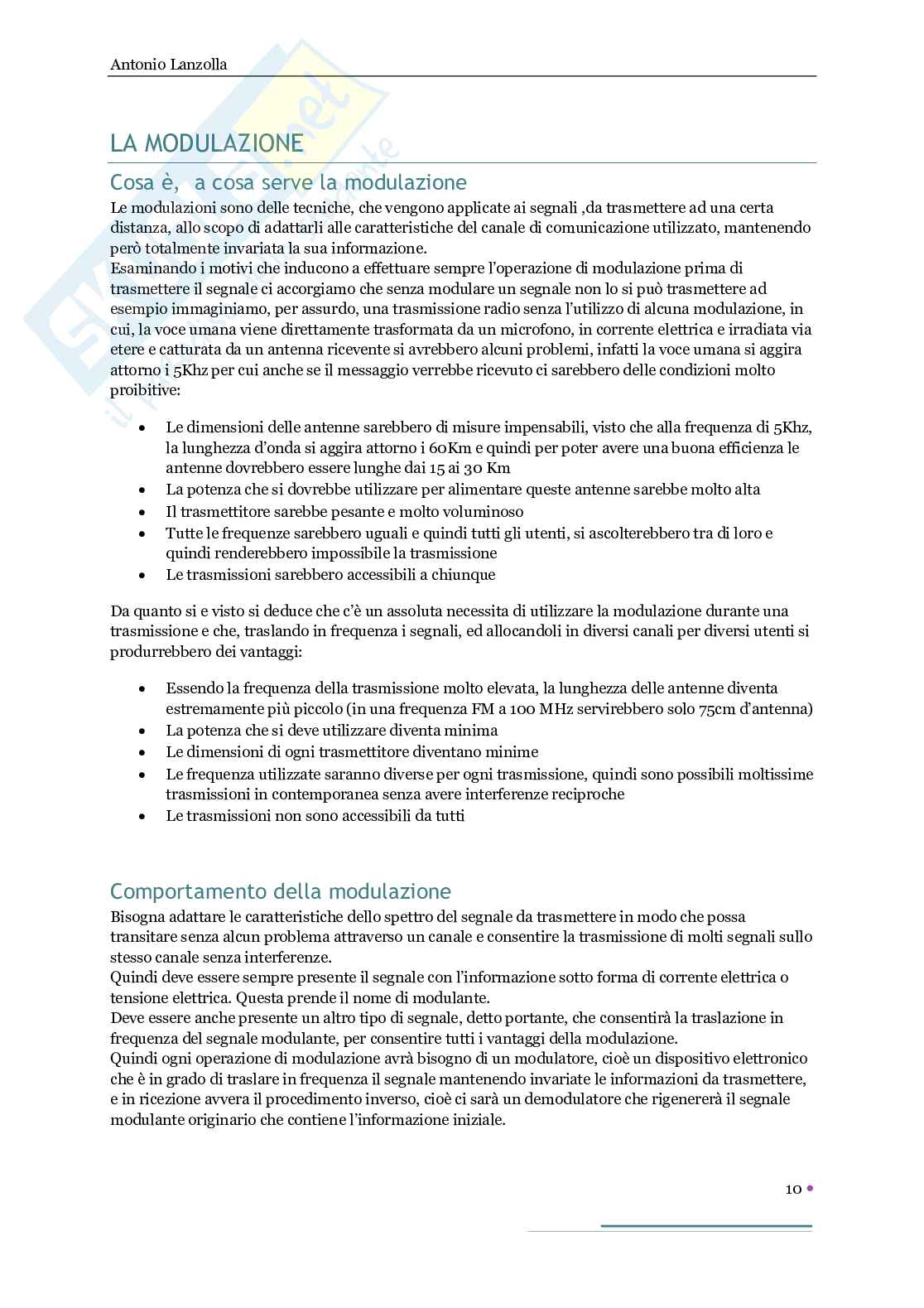 Comunicazione e Collegamenti Radio Pag. 11